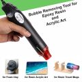 220V 300W Hot Air Heat Gun - Handheld Mini Electric Heat Tool Sealer, Multi-Function Portable Blower for DIY Craft Embossing, Shrink Wrapping, and Clay Craft. 