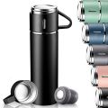 Sports Water Bottle Gift Set 500 ml - SS Vacuum Flask - Thermos Stainless Steel Double Layer - for  Picnics Outdoor Work Sports Cycling - Multicolor. 