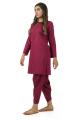 EGO Winter Collection 2019  Better Days 2pc  Magenta Weft 2 tone 2Pcs Stitched For Women. 