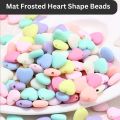 25/50/100/200/500 Mat Frosted Heart Shape Plastic Beads For Bracelet Making Jewlery Making DIY Kids Jewlery Making Charms Beads Heart Style Beads For Jewelery Making ewellery Making Beads Chamrs By SAMS COLLECTION online in pakistan wholesale Price. 
