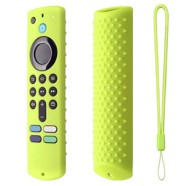 BeesClover%20Silicone%20Remote%20Protective%20Case%20Glow%20In%20Dark%20Replacement%20Shockproof%20Luminous%20Controller%20Sleeve%20With%20Lanyard%20Compatible%20For%20All-new%20Amazon%20Fire%20TV%20Stick%204K%202023%20Remote%20Controls%20-%20Image%206