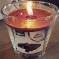 Lidl Melinera apple spice Scented Candle Jar Candle. 