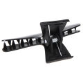 Monja 10 Pcs Pro Salon Black Butterfly Hair Claw Section Clip Clamps Plastic Hairpins Hairstyle Design Styling Tools Hairdressing Tool. 