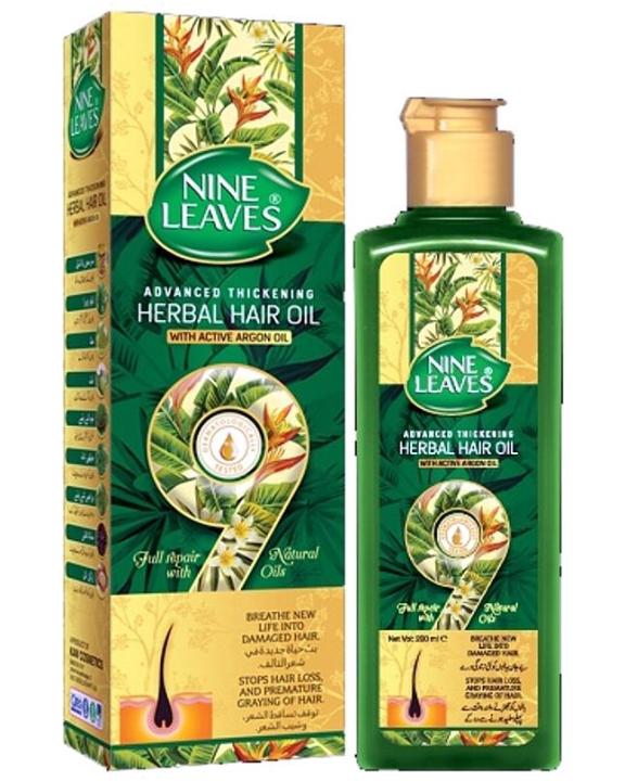 Nine%20Leaves%20Herbal%20Hair%20Oil%20(With%20Active%20Argan%20Oil)%20-%20200%20Ml%20-%20Image%206