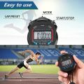 Digital Stopwatch Sports Stopwatch,for Referee or Kid Use. 