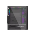 BOOST CHEETAH Pro GAMiNG PC CASE WHiTE WiTH 3 RGB FAN. 