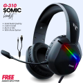 FunBug PRO Rgb Gaming Headphones Headset with mic for PC Pubg Mobile PS4 ~ 360 Surround Sound Super Bass Stereo Gaming Headphone with Noise Cancelling Microphone. 