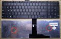 Laptop Notebook Keyboard Toshiba Satellite C55-C Series P/N H000047430 –  Black. 