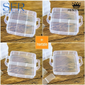 Stackable Storage Box Organizer 3, 4, 5 Layers (18, 24, 30 Sections), Jewelry Box. 