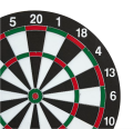 Dart Board Size 12" , 17" Dart Board For Adults Kids Double Sided Dartboard Game with 4 Darts Set (Small) and with 6 Darts Set (Large). 