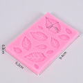 Rose Leaf Silicone Mold Leaves Fondant DIY Cake Decorating Tool Candy Chocolate. 