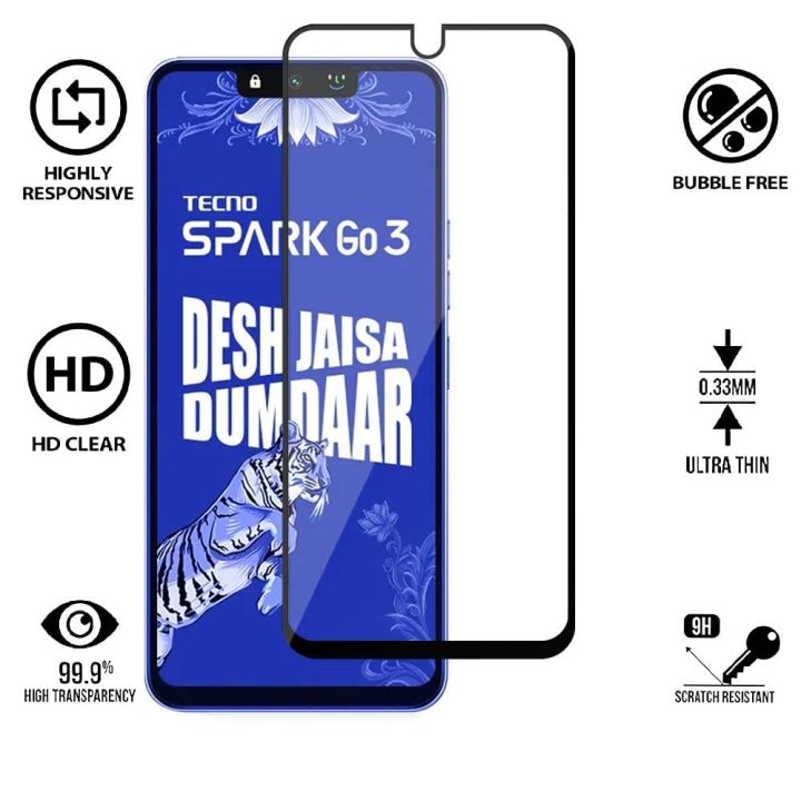 Tecno%20Spark%20GO3%20Tempered%20Glass%20Screen%20Protector%20Edge%20to%20Edge%20Gorilla%20Glass%20Full%20Coverage%20-%20Image%203