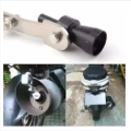 Universal Auto Turbo Sound Whistle Muffler Exhaust Pipe Size Small Compatible 1000cc Cars. 