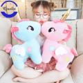 QS Kawaii Unicorn Plush Toy Soft Stuffed Unicorn Soft Dolls Animal Horse Toys For Children Girl Pillow Birthday Gifts #433202. 