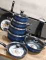Domestic Wonderchef Gift Set 19Pcs Marble Coated Orignal Nonstick Heavy Weight Best Quality Ever All Colors Available. 