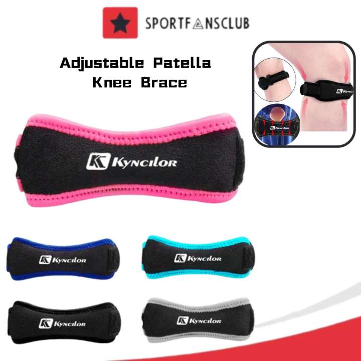 KYNCILOR Adjustable Patella Knee Brace Strap - Pain Relief and Protection for Active Lifestyles
