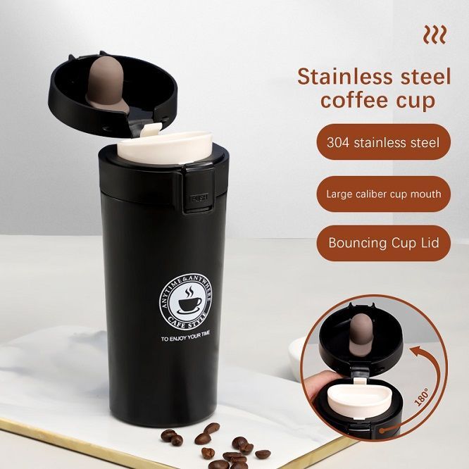 Best%20Quality%20Caka%20Coffee%20Cup%20304%20Stainless%20Steel%20Insulated%20Travel%20Thermos%20Coffee%20Mug%20Leak%20Proof%20Premium%20Vacuum%20Flask%20Airtight%20Screw%20Lid%20and%20flip%20Lock%20for%20Hot/Cold%20Beverage%20Insulated%20Tea%20Coffee%20Mug%20(300ml)%20-%20Image%202
