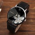 Women Watches Female Clock Quartz Watch Ladies Quartz Wrist Watch Black - intl. 