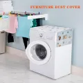 imported Refrigerator Cover Top, Dustproof Windscreen Covers for Top, Decorative Fridge Cover for Washing Machines, Dryers for Friends, Neighbors (Random Design). 