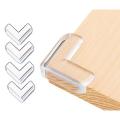 Silicone Table Corner Protector With Tape Bed Furniture Glass Table Soft Plastic Corner Protector Baby & Kids Safety Equipment Anti collision Edge Child Corner Guards Guard. 