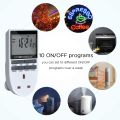 Comforday Timer Plug Socket -7 Day Programmable Switch Timer 2 Pack Digital Plug in Timer with LCD Display Programs and Random Mode. 