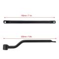 Suuonee Motorcycle Luggage Racks, universal Motorcycle Stainless Steel Refit Saddlebag Side Support Bar Bracket Replacement Kit UK IMPORT. 