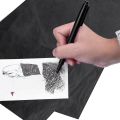 100 Sheets Carbon Paper, Black Graphite Paper for Tracing Patterns Onto Wood, Paper, Canvas, and Other Crafts Projects. 