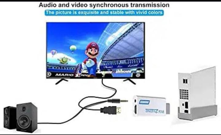 Full%20HD%201080P%20Wii%20to%20HDMI%20Compatible%20Converter%20Adapter%20Wii2HDMI%20Compatible%20Converter%203.5mm%20Audio%20for%20PC%20TV%20Monitor%20Display%20-%20Image%204