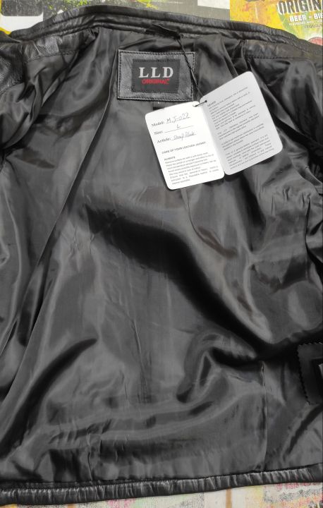 DESIDERIO%C2%AE%20Black%20Pure%20Sheep%20Leather%20Jacket%20for%20Men%20Slim%20Fit%20Lightweight%20Fashion%20Jacket%20-%20Image%205