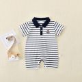 Baby Boy Romper Clothes Newborn Infant Summer POLO Shirt Short Sleeve Jumpsuit Toddle Boys Jumper Onesie. 