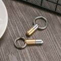 Multi-function Outdoor Stainless Steel Cutting Tool Capsule Knife Key Ring Pendant Tinying Mini Tools. 