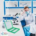 Professional Microscope Slides Box Case Plastic Container Storage Holder for 100 PCS Microscope Slides. 