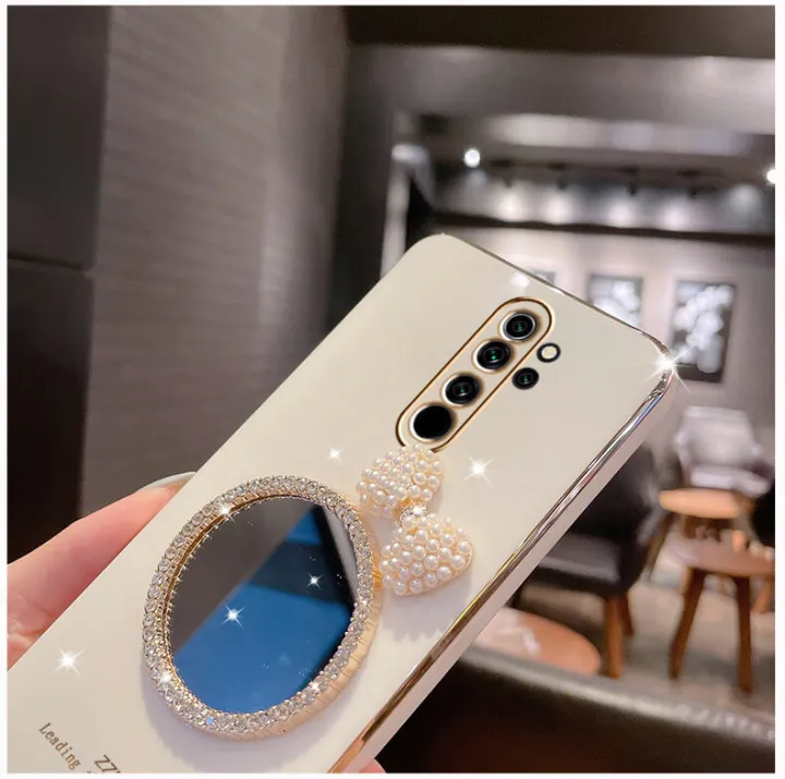 For%20Xiaomi%20Redmi%209%20Back%20Cover%20+%20Bowknot%20Makeup%20Mirror%20Fashion%20Shiny%20Plating%20Square%20Bumper%20Bling%20Girls%20Phone%20Case%20Soft%20TPU%20Silicone%20Shockproof%20Back%20Cover%20-%20Image%206
