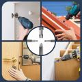 Damaged Screw Extractor Set,22 PCS Stripped Screw Extractor Kit, HSS Broken Screw Remover Set with Bit & Socket Adapter. 