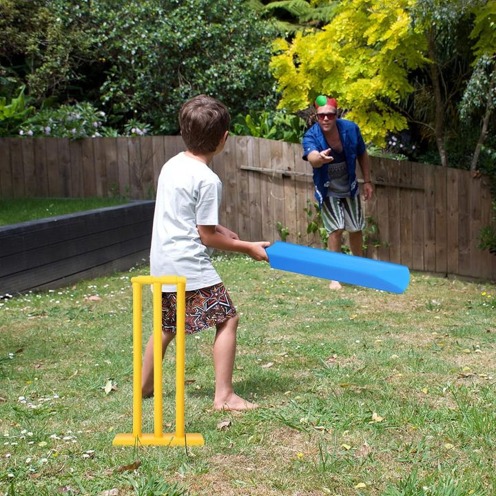 Cricket%20Bat%20Kids%20Cricket%20Set%20Plastic%20Cricket%20Bat%20and%20Ball%20Set%20for%20Kids%20Cricket%20Bat%20and%20Ball%20Beach%20Cricket%20Stand%20Kit%20for%20Kids%204-6%20Children%20Toddler%20Sports%20Hand-Eye%20Coordination%20Cultivation%20Sports%20Game%20-%20Image%206