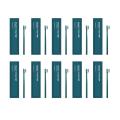 Disposable Toothbrush Set 10pcs Disposable Toothbrushes Individually Wrapped Soft Bristles Dental Care for Travel Hotels Camping Convenient Solution for Travel Toothbrushes. 