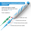 Skin Tag Removal Device Accessories Parts with Band Rubber Rings for Adult Mole Wart Face Care Tool. 