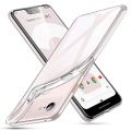 Google Pixel 3 Back Cover Crystal Transparent Soft Clear Silicon Ultra Thin Protective Case. 