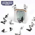 Green forest 3D Wall Stickers Shiny Effect Simulated Butterfly Wall Stickers Room Decor. 
