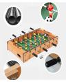 Mini Football Football Soccer Table Soccer Game for kids, family and friends | exciting mini football game set. | perfect size for kids, adults and everyone 6 Rods. 