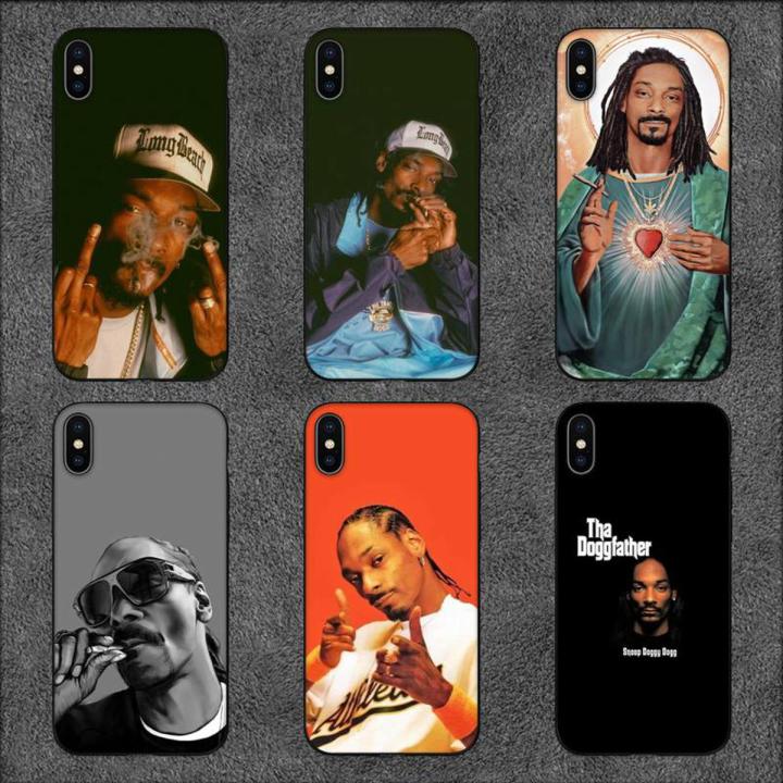 Snoop Dogg Phone Case For iPhone 11 12 Mini 13 14 Pro XS Max X 8 7 6s Plus 5 SE XR Shell