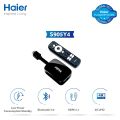 Haier Android Dongle - ( 4K - Android 11 Version - Google Assistant ) Black Colour - 1 Year Brand Warranty. 