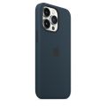 Official silicon Case for iPhone 12 Pro  -  Abyss Blue. 