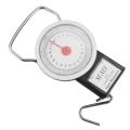 2X Portable Luggage Travel Scale Hang Suitcase Hook 22Kg 50Lb Measuring Tape. 