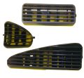 Daihatsu Coure AC Grill 3 piece | AC Grill Set For DAIHATSU CUORE 3Pc | Cuore Dash Board AC Grill 3Pc. 