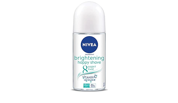 NIVEA Brightening Happy Shave 8 Superfood Deodorant Roll On
