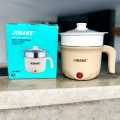 Multi-function Portable Electric Cooker - Egg Steamer - Noodle Pot - Mini Rice Cooker - Electric Kettle - Stainless Steel Mini Cooker - Electric Cooker Pan - Double Layer Non-Stick Pan For Kitchen - 2 Pots - Multi Color Cooker. 