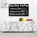 Marble Sheet - Marble Sheet Sticker - 60cm x 100cm/200Cm Marble Sheet Texture Design PVC Waterproof Self adhesive Wallpaper Sticker sheet Furniture New Skin Kitchen Cabinet Paper Stickers sheet Oilproof Table top Sticker sheet By F&e. 