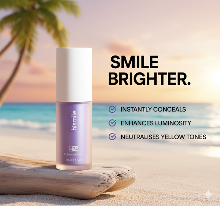 HiSmile V34 Color Corrector Purple Toothpaste – Original HiSmile Teeth ...