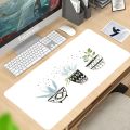 Mousepad Large Home Desk Mats Mouse Pad Green Tropical Plants Mat Office Soft Carpet Anti-slip Natural Rubber Desktop Mouse Pads. 